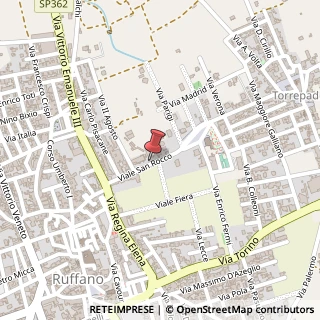 Mappa Viale San Rocco, 23, 73049 Ruffano, Lecce (Puglia)