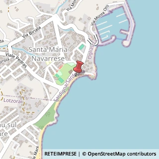 Mappa Via Lungomare, 08040 Baunei, Nuoro (Sardegna)