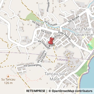 Mappa Via delle Ginestre, 1, 08040 Baunei, Nuoro (Sardegna)