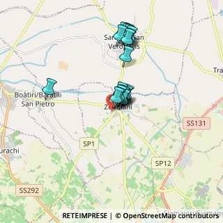 Mappa Via XXIV Maggio, 09070 Zeddiani OR, Italia (1.497)