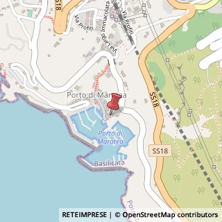 Mappa Via Porto Arenile, 1, 85046 Maratea, Potenza (Basilicata)