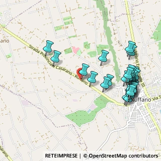 Mappa Via Guglielmo Marconi, 73049 Ruffano LE, Italia (1.25714)
