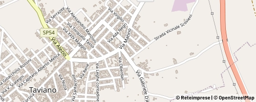 Mappa Taviano