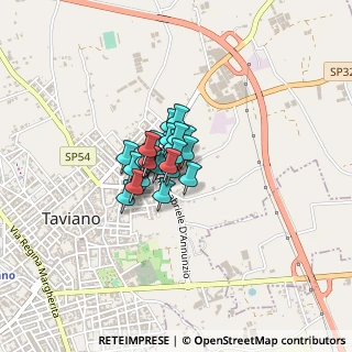 Mappa Str. Vicinale Scovieni, 73057 Taviano LE, Italia (0.2)