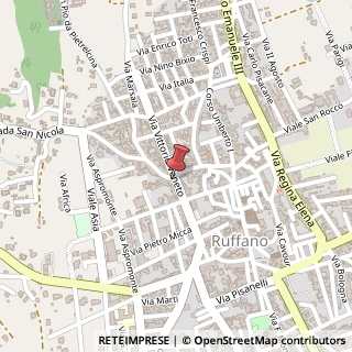 Mappa Via Santa Maria Sanit?, 5, 73049 Ruffano, Lecce (Puglia)