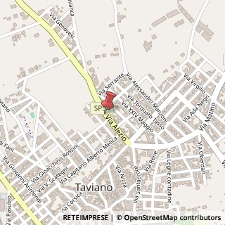 Mappa Via Cavour, 17/A, 73057 Taviano, Lecce (Puglia)