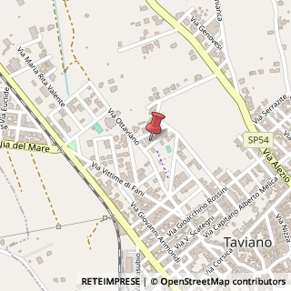 Mappa Via Giorgio la Pira, 9, 73057 Taviano, Lecce (Puglia)