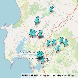 Mappa Via Emilio LUSSU, 09070 Zeddiani OR, Italia (7.9175)