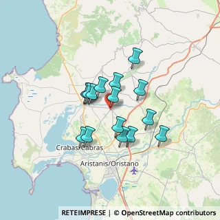 Mappa Via Emilio LUSSU, 09070 Zeddiani OR, Italia (5.48563)