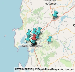 Mappa Complanare Est, 09070 Tramatza OR, Italia (9.75765)