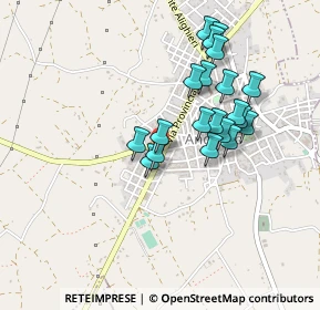 Mappa Via Provinciale, 73032 Andrano LE, Italia (0.434)