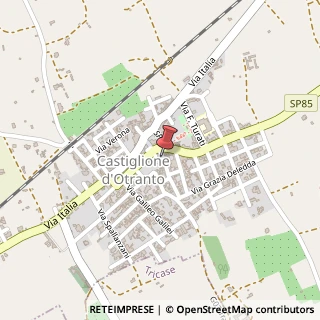Mappa Via Luciano Manara, 8, 73030 Surano, Lecce (Puglia)