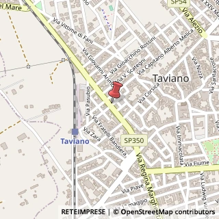 Mappa Via Giuseppe Mazzini, 2, 73057 Taviano, Lecce (Puglia)