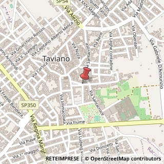 Mappa Via Maria Montessori, 3, 73057 Taviano, Lecce (Puglia)