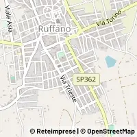 Mapa Ruffano