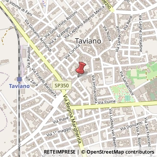 Mappa Corso Vittorio Emanuele II, 39, 73057 Taviano, Lecce (Puglia)