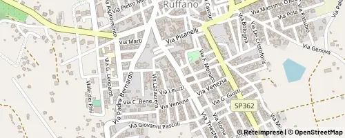 Mappa Ruffano