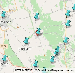 Mappa Via C.da Varna, 73049 Ruffano LE, Italia (6.53429)