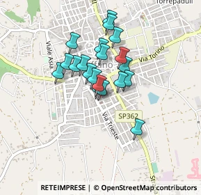 Mappa Via C.da Varna, 73049 Ruffano LE, Italia (0.3445)