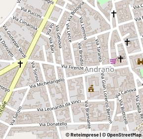 Mappa 73032 Andrano LE, Italia (0.14231)