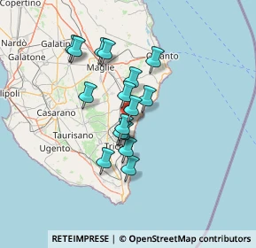 Mappa Piazza Castello, 73032 Andrano LE, Italia (11.32063)