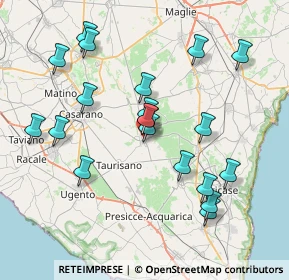 Mappa 73049 Ruffano LE, Italia (8.403)