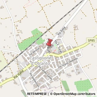Mappa Via Giuseppe Pisanelli, 4, 73030 Andrano, Lecce (Puglia)