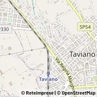 Mapa Taviano