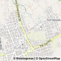 Hartă Ruffano