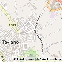 Hartă Taviano
