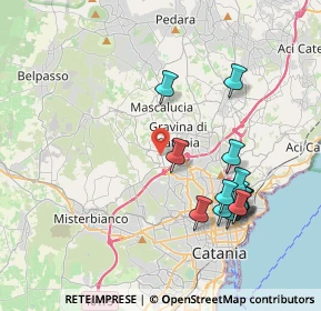 Mappa Via Immacolata, 95040 Catania CT, Italia (4.53571)