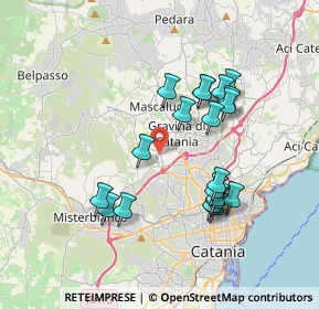 Mappa Via Immacolata, 95040 Catania CT, Italia (3.8395)