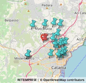 Mappa Via Immacolata, 95040 Catania CT, Italia (3.6765)