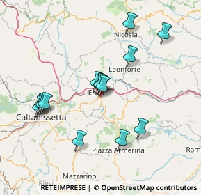 Mappa Via della Cooperazione, 94100 Enna EN, Italia (15.86357)