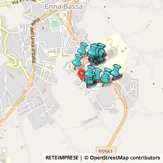 Mappa Via della Cooperazione, 94100 Enna EN, Italia (0.29655)