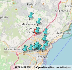 Mappa Via Zangri, 95030 Gravina di Catania CT, Italia (3.42462)