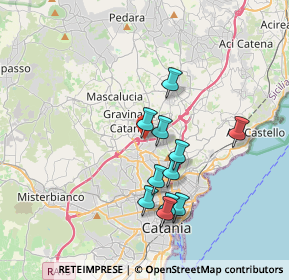 Mappa Via Zangri, 95030 Gravina di Catania CT, Italia (3.57364)