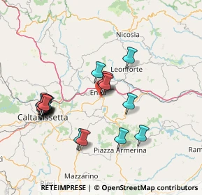 Mappa Via Umbria, 94100 Enna EN, Italia (16.663)