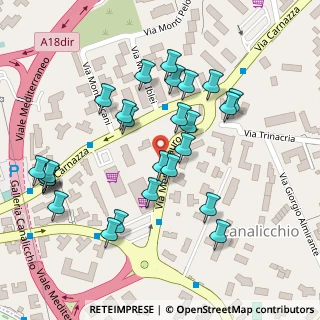 Mappa Via Monte Lauro, 95030 Catania CT, Italia (0.12308)
