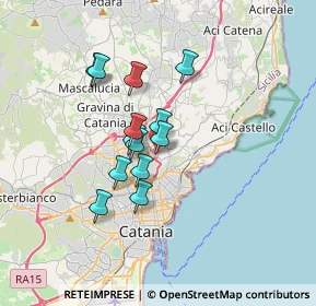 Mappa Via Monte Lauro, 95030 Catania CT, Italia (2.90538)