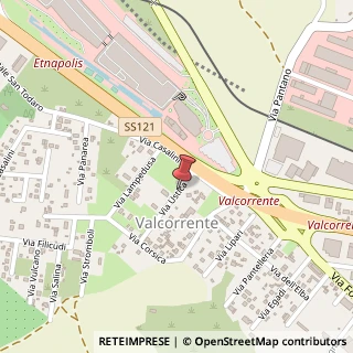 Mappa Via Ustica, 95032 Piano Tavola CT, Italia, 95032 Belpasso, Catania (Sicilia)
