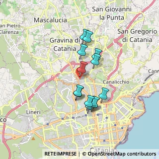 Mappa Via Fiducia Saverio, 95125 Catania CT, Italia (1.59846)