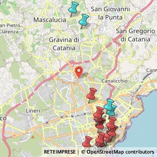 Mappa Via Fiducia Saverio, 95125 Catania CT, Italia (3.67412)