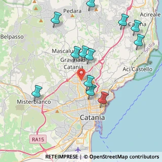 Mappa Via Fiducia Saverio, 95125 Catania CT, Italia (4.97917)