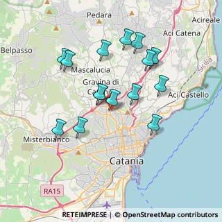 Mappa Via Fiducia Saverio, 95125 Catania CT, Italia (3.86)