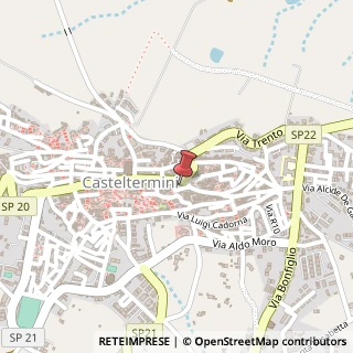Mappa Corso Umberto I, 1, 92025 Casteltermini, Agrigento (Sicilia)