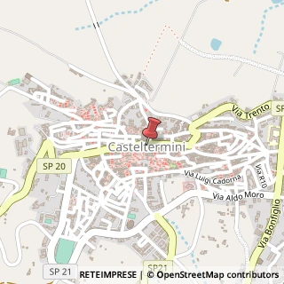 Mappa Calle Lunga, 33, 92025 Casteltermini, Agrigento (Sicilia)