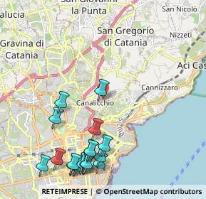 Mappa Via San Marco, 95030 Catania CT (2.89941)