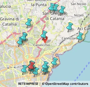 Mappa Via San Marco, 95030 Catania CT (2.782)