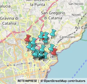 Mappa Via San Marco, 95030 Canalicchio CT (1.4925)